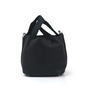 Leather Bucket Bag